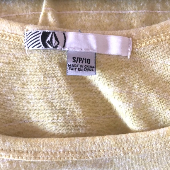 Volcom Yellow Tank - Picture 4 of 4